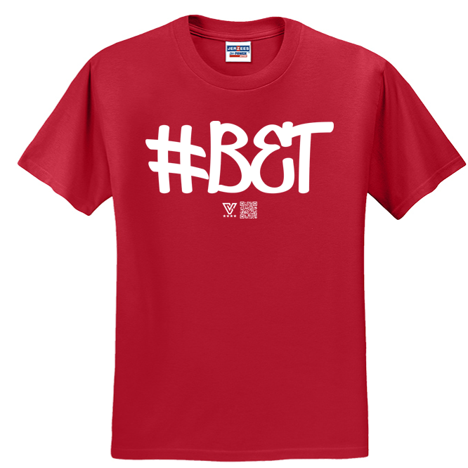 Hashtag Bet Graphic Tee (White)
