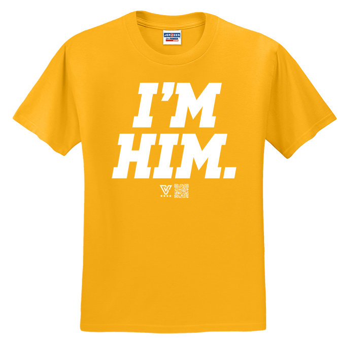 I'm Him Graphic Tee (White)