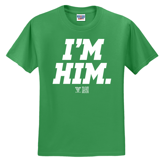 I'm Him Graphic Tee (White)