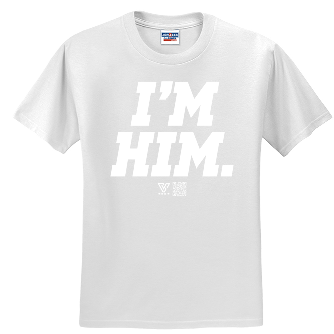I'm Him Graphic Tee (White)