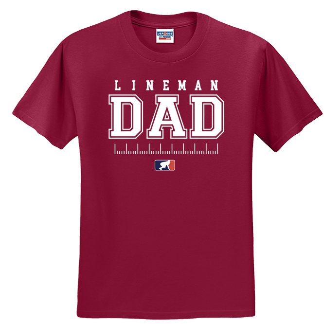 LINEMAN DAD - T-Shirt