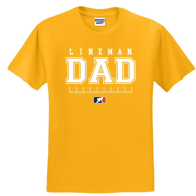 LINEMAN DAD - T-Shirt