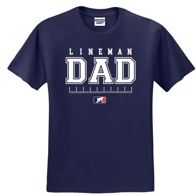 LINEMAN DAD - Youth T-Shirt