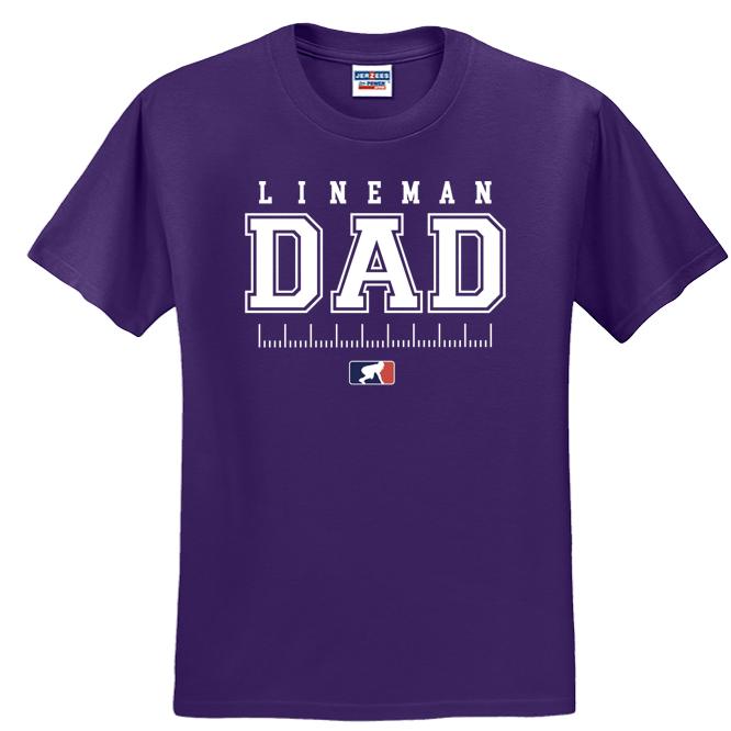 LINEMAN DAD - T-Shirt