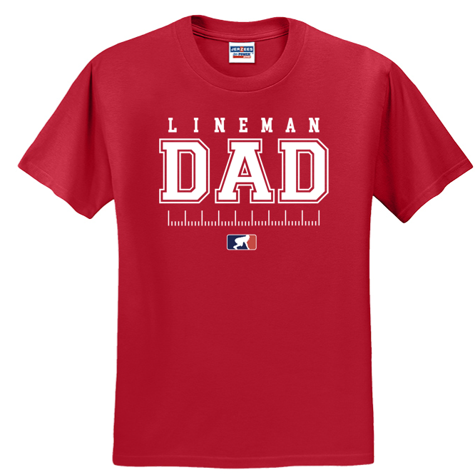 LINEMAN DAD - Youth T-Shirt