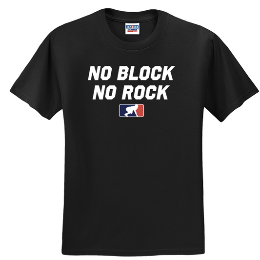 NO BLOCK NO ROCK - Heavyweight T-Shirt