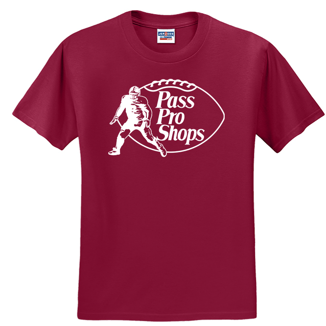 Pass Pro Shops (White) - Heavyweight T-Shirt