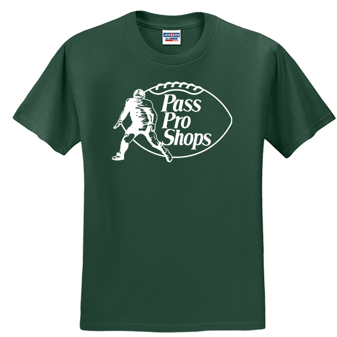 Pass Pro Shops (White) - Heavyweight T-Shirt