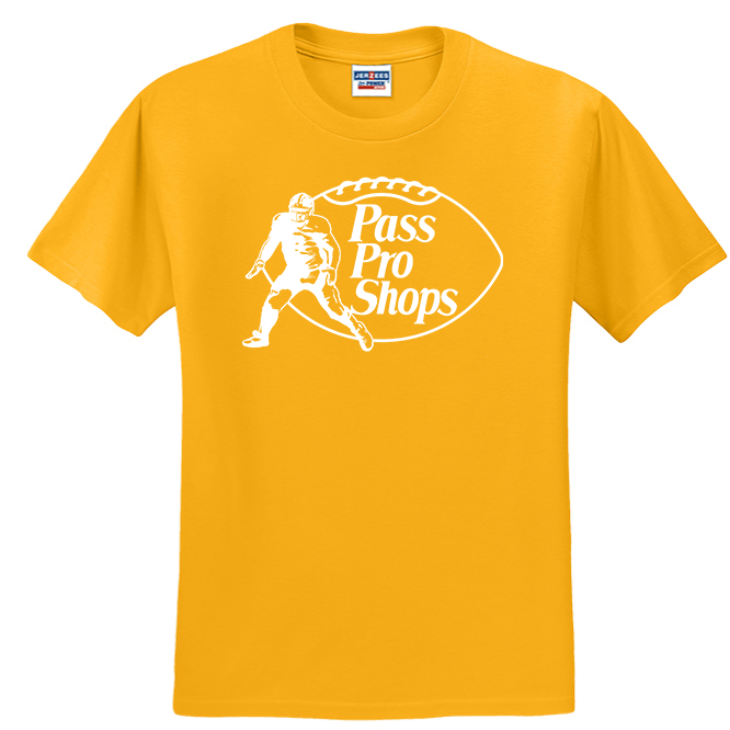 Pass Pro Shops (White) - Heavyweight T-Shirt