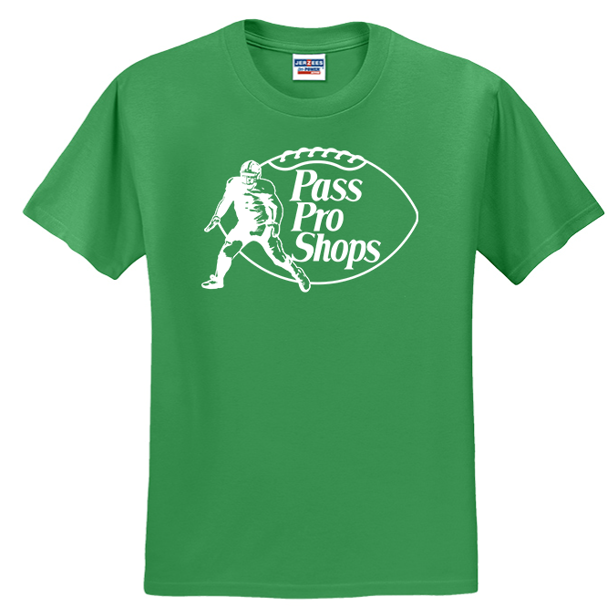 Pass Pro Shops (White) - Heavyweight T-Shirt