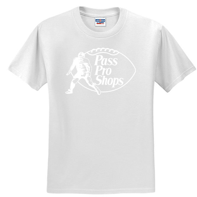 Pass Pro Shops (White) - Heavyweight T-Shirt
