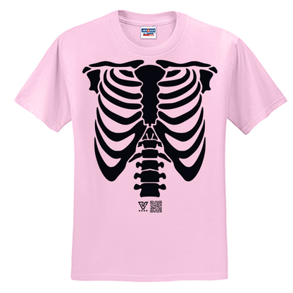 Rib Cage Graphic Tee (Black)