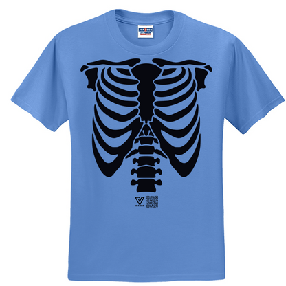 Rib Cage Graphic Tee (Black)