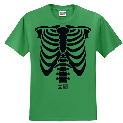 Rib Cage Graphic Tee (Black)