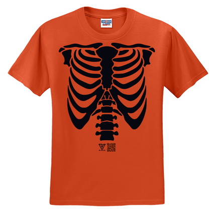Rib Cage Graphic Tee (Black)