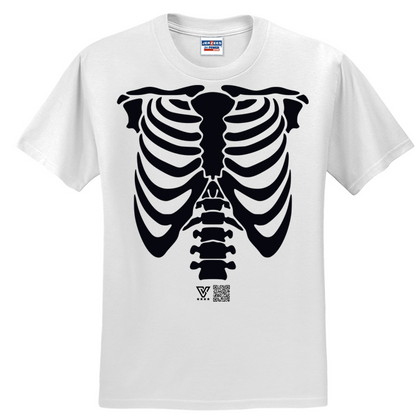 Rib Cage Graphic Tee (Black)