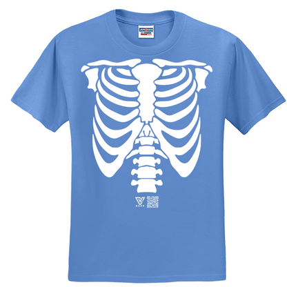 Rib Cage Graphic Tee (White)