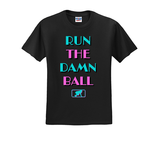 RUN THE DAMN BALL (Vice) - Trench Vice T-Shirt