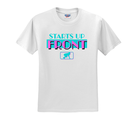 STARTS UP FRONT (Vice) - Trench Vice T-Shirt