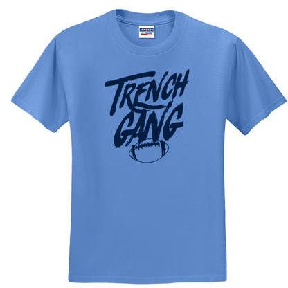TRENCH GANG (Navy) - Heavyweight T-Shirt