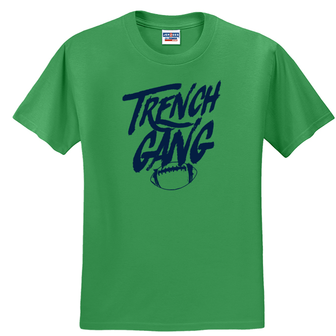 TRENCH GANG (Navy) - T-Shirt