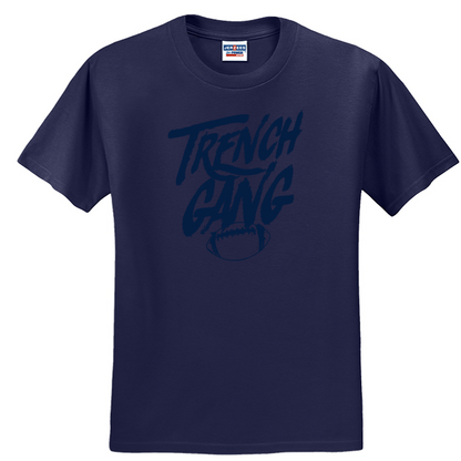 TRENCH GANG (Navy) - T-Shirt