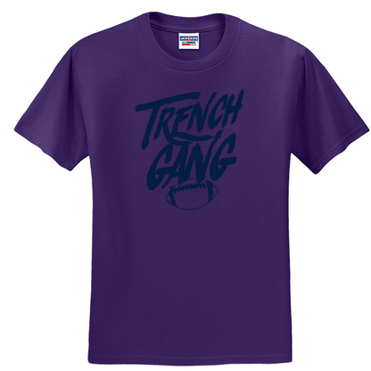 TRENCH GANG (Navy) - Youth T-Shirt