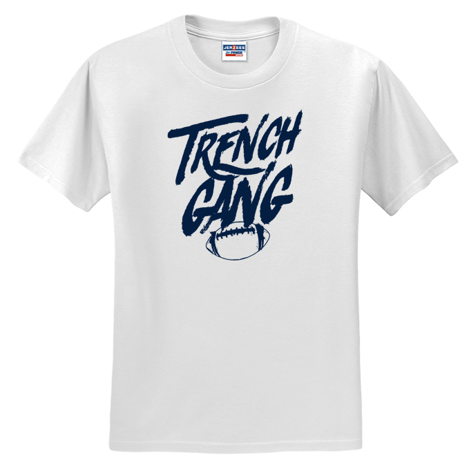 TRENCH GANG (Navy) - T-Shirt