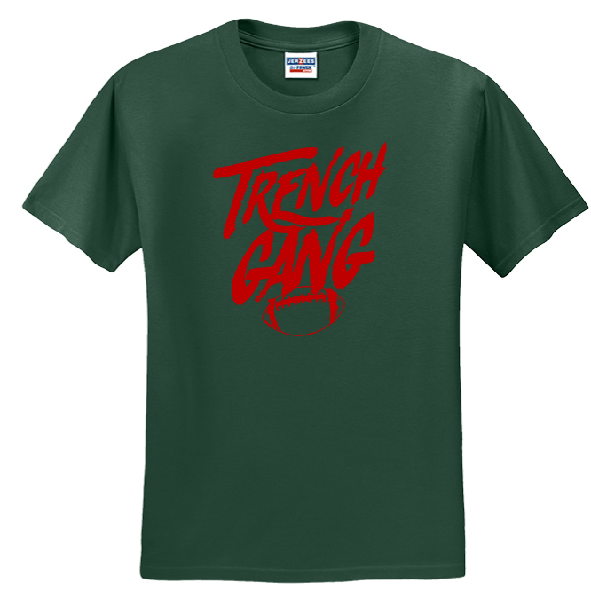 TRENCH GANG (Red) - T-Shirt