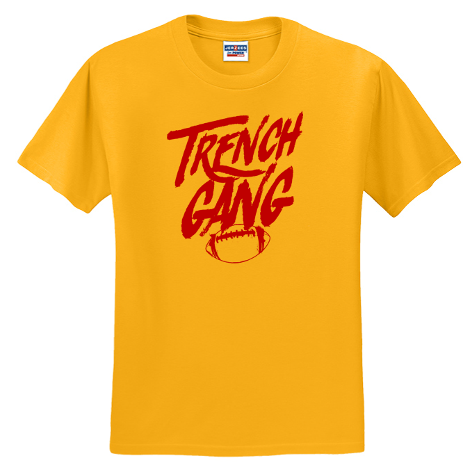 TRENCH GANG (Red) - T-Shirt