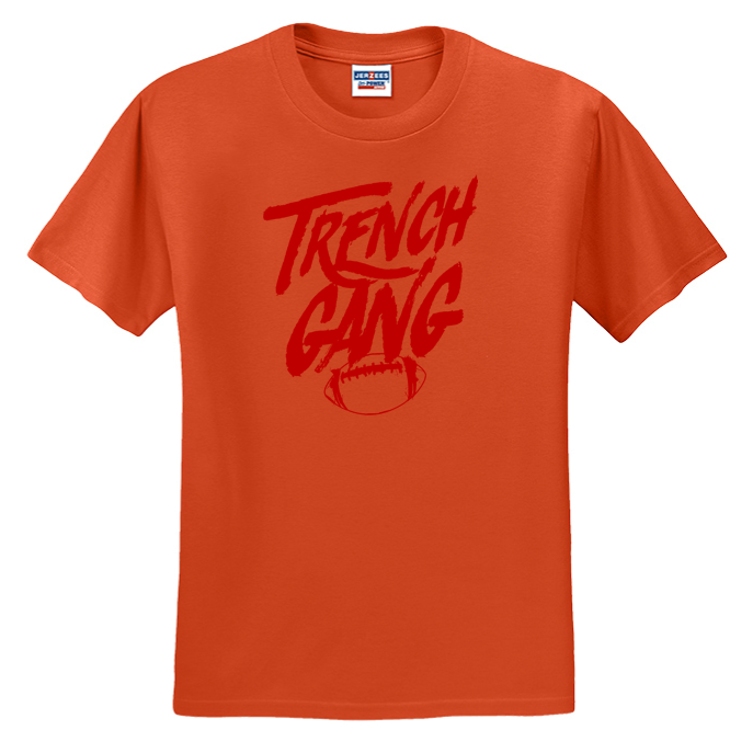 TRENCH GANG (Red) - T-Shirt