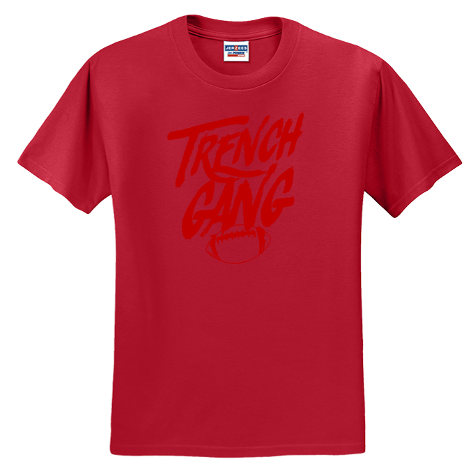 TRENCH GANG (Red) - T-Shirt
