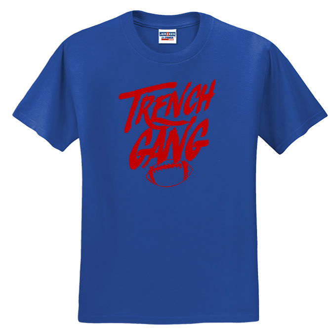 TRENCH GANG (Red) - T-Shirt