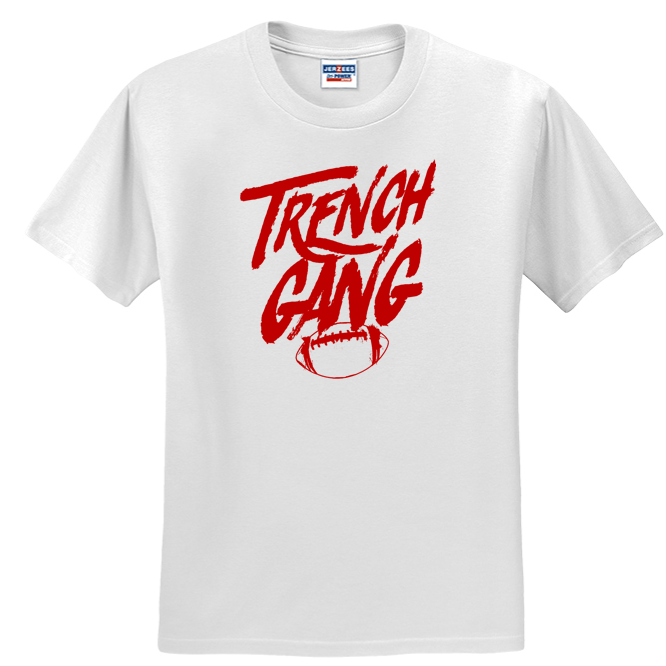 TRENCH GANG (Red) - T-Shirt