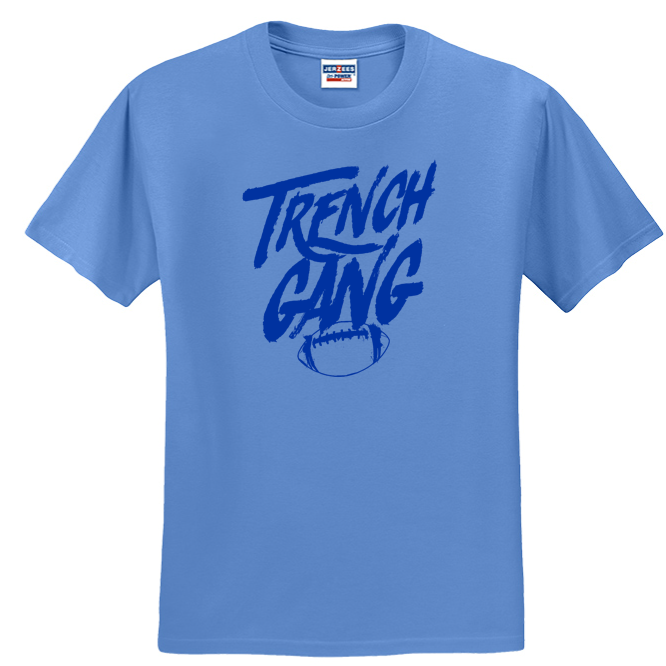 TRENCH GANG (Royal) - T-Shirt