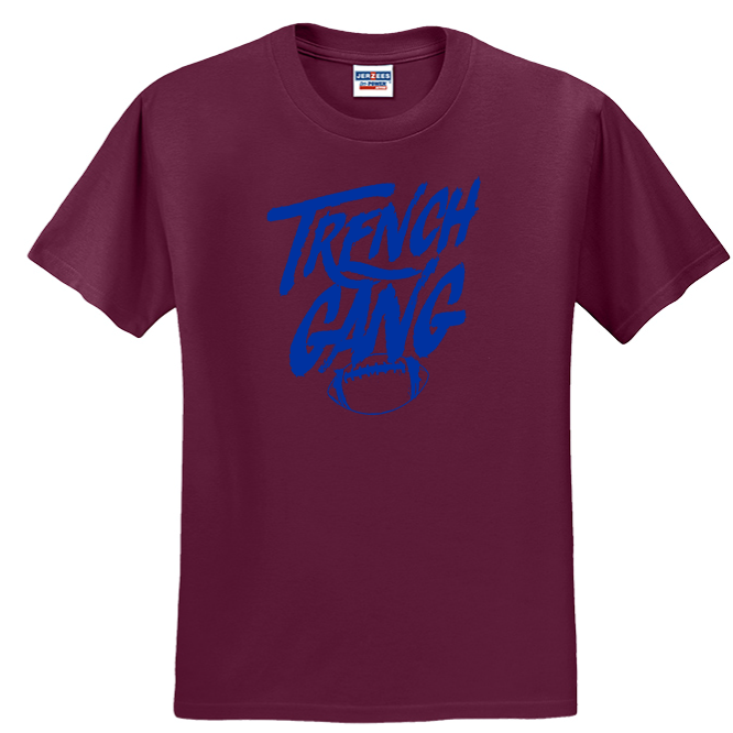 TRENCH GANG (Royal) - T-Shirt