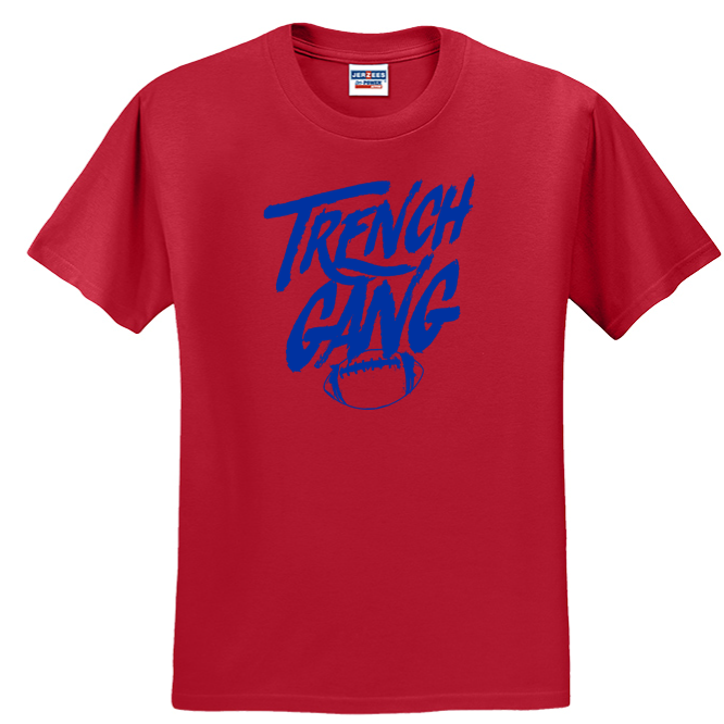 TRENCH GANG (Royal) - T-Shirt