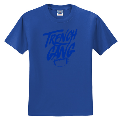 TRENCH GANG (Royal) - T-Shirt