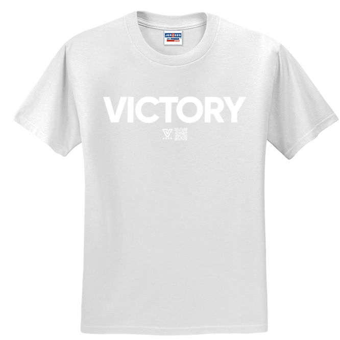 Victory Logo Graphic Tee (White)