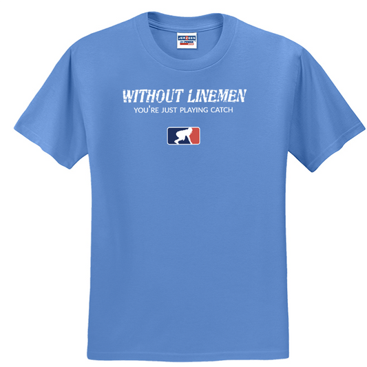 WITHOUT LINEMEN - Youth T-Shirt