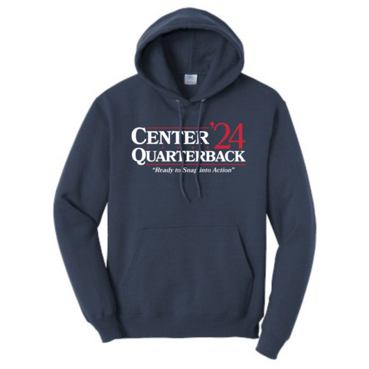 CENTER QUARTERBACK '24 - Heavyweight Hoodie