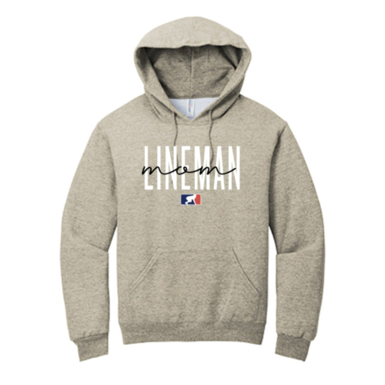 LINEMAN MOM - Heavyweight Hoodie
