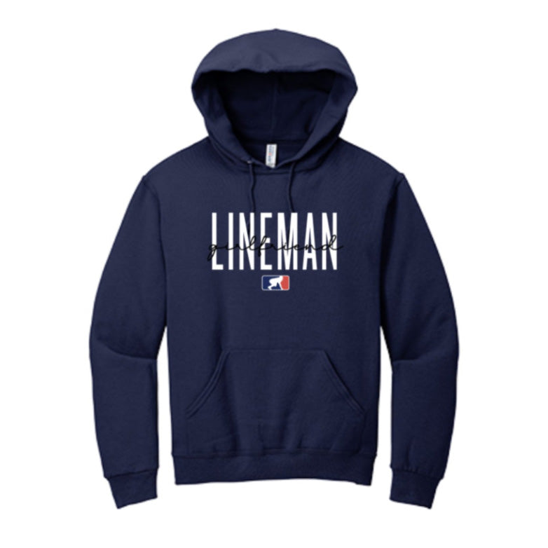 LINEMAN GIRLFRIEND - Youth Hoodie