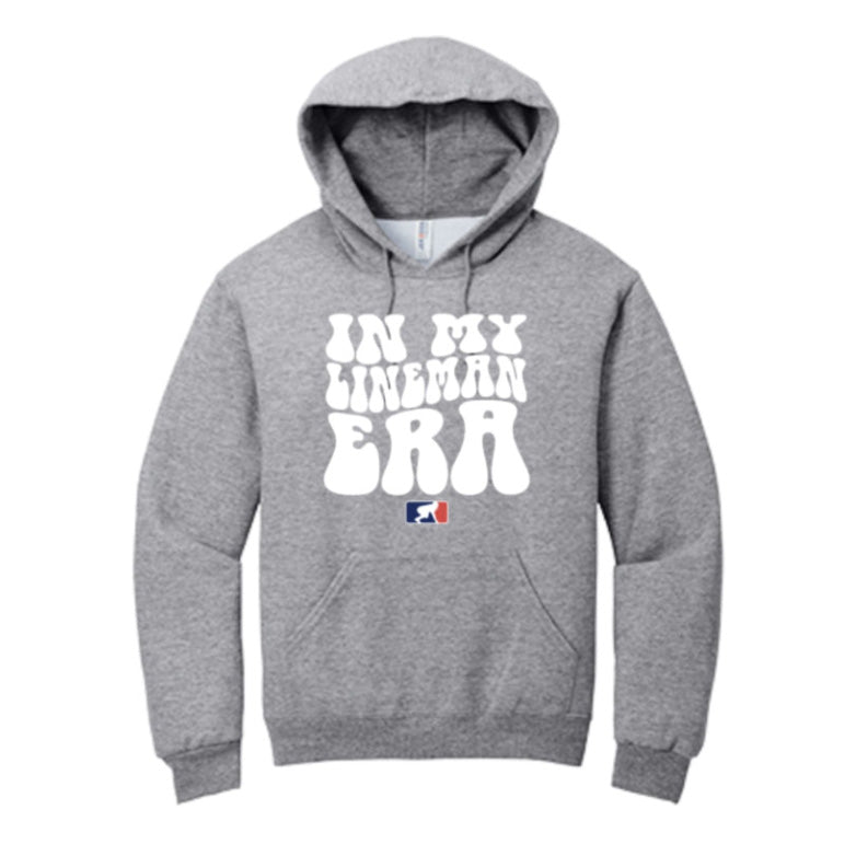 IN MY LINEMAN ERA (White) - Youth Hoodie