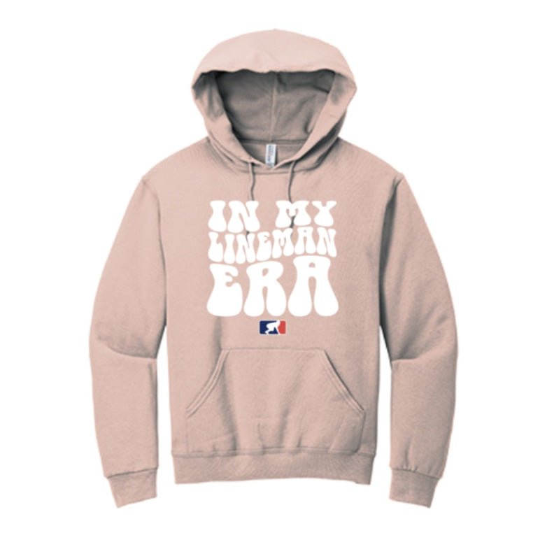 IN MY LINEMAN ERA (White) - Youth Hoodie