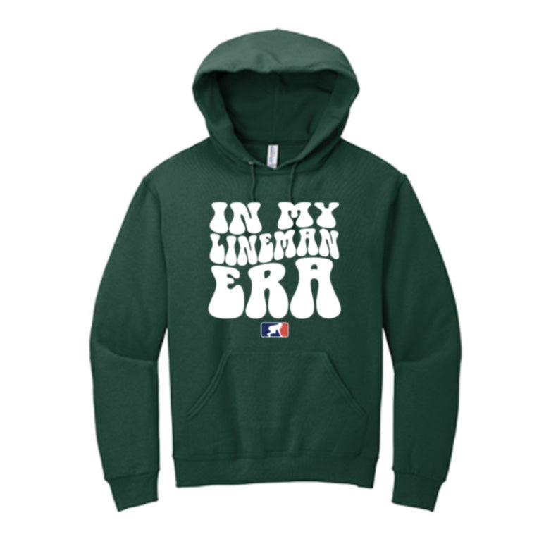 IN MY LINEMAN ERA (White) - Youth Hoodie