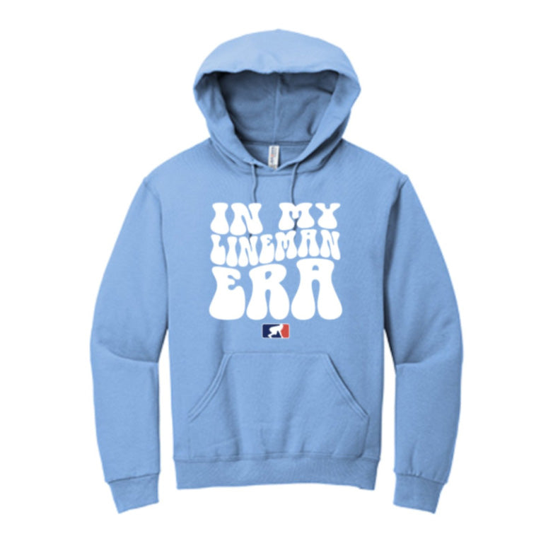 IN MY LINEMAN ERA (White) - Youth Hoodie