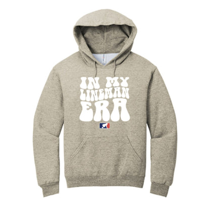 IN MY LINEMAN ERA (White) - Hoodie