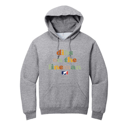 DIBS ON THE LINEMAN (Color) - Youth Hoodie