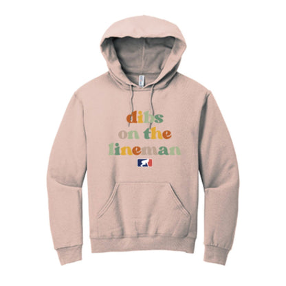 DIBS ON THE LINEMAN (Color) - Youth Hoodie